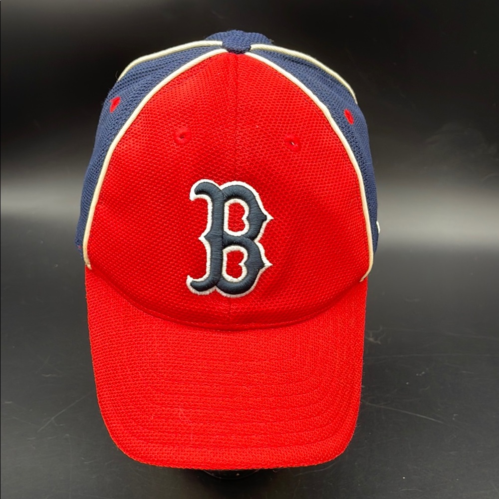 Boston Red Sox Ball Cap Red Blue Authentic Sm/Med